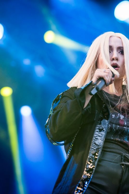 AVA MAX Performs at Grona Lund Festival in Stockholm 08/14/2019