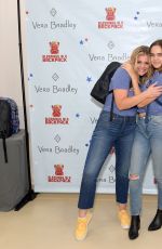 BAILEE MADISON and LAUREN ALAINA at Vera Bradley x Blessings in a Backpack Event with Lauren Alaina & Bailee Madison in Nashville 08/28/2019