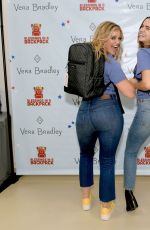 BAILEE MADISON and LAUREN ALAINA at Vera Bradley x Blessings in a Backpack Event with Lauren Alaina & Bailee Madison in Nashville 08/28/2019