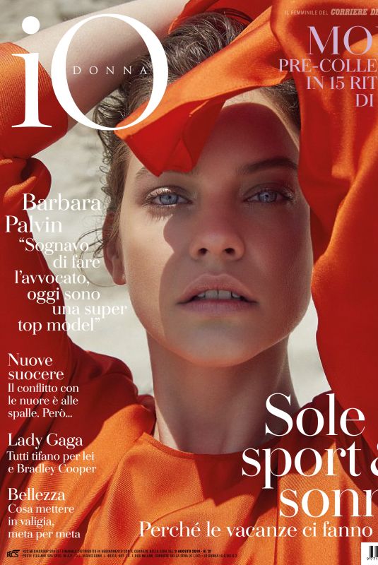 BARBARA PALVIN in Io Donna Del Corriere Della Sera, August 2019