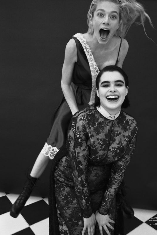 BARBIE FERREIRA and HUNTER SCHAFER in V Magazine, Fall 2019 Preview