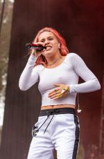 BEA MILLER Performs at Lands Music Festival at Golden Gate Park in San Francisco 08/10/2019