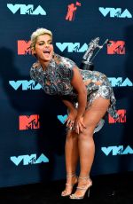 BEBE REXHA at 2019 MTV Video Music Awards in Newark 08/26/2019