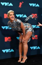 BEBE REXHA at 2019 MTV Video Music Awards in Newark 08/26/2019
