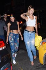 BELLA HADID and HALSEY Leaves 2019 MTV VMA Afterparty in New York 08/26/2019