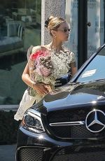 BELLA HADID Leaves a Floral Shop in Los Angeles 08/04/2019