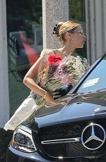 BELLA HADID Leaves a Floral Shop in Los Angeles 08/04/2019