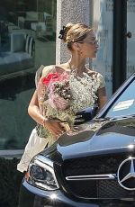 BELLA HADID Leaves a Floral Shop in Los Angeles 08/04/2019