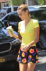 BELLA HADID Out and About in Hollywood 08/09/2019