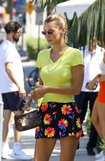 BELLA HADID Out and About in Hollywood 08/09/2019