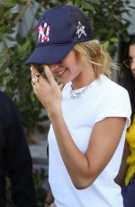 BELLA HADID Out for Lunch at E Baldi in Beverly Hills 08/13/2019