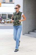 BELLA HADID Out in New York 08/27/2019