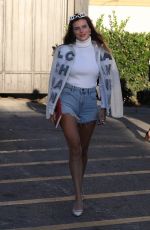 BELLA THORNE Arrives at Barnes & Noble in Los Angeles 08/13/2019