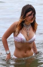 BELLA THORNE in Bikini at a Beach in Miami 08/07/2019