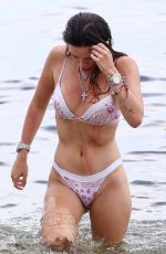 BELLA THORNE in Bikini at a Beach in Miami 08/07/2019