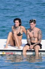 BELLA THORNE in Bikini on Holiday in Sardinia 08/25/2019