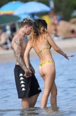 BELLA THORNE in Bikini on Vacation in Sardinia 08/24/2019