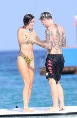 BELLA THORNE in Bikini on Vacation in Sardinia 08/24/2019