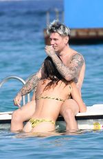 BELLA THORNE in Bikini on Vacation in Sardinia 08/24/2019
