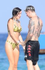 BELLA THORNE in Bikini on Vacation in Sardinia 08/24/2019