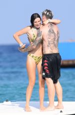 BELLA THORNE in Bikini on Vacation in Sardinia 08/24/2019