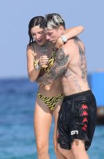 BELLA THORNE in Bikini on Vacation in Sardinia 08/24/2019