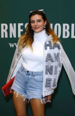 BELLA THORNE Signing Her New Bbook The Life of a Wannabe Mogul at Barnes & Noble in Los Angeles 08/13/2019