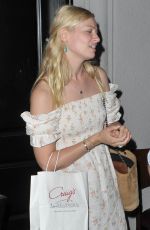 BETH BEHRS Out for Dinner in West Hollywood 08/01/2019