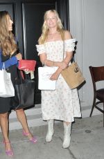 BETH BEHRS Out for Dinner in West Hollywood 08/01/2019