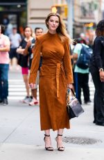 BETTY GILPIN Arrives at Build Studios in New York 08/13/2019