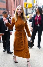 BETTY GILPIN Arrives at Build Studios in New York 08/13/2019