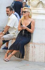 BILLIE PIPER Arrives in Venice 08/29/2019