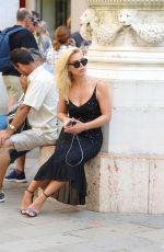 BILLIE PIPER Arrives in Venice 08/29/2019