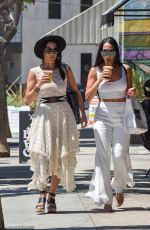 BRIE and NIKKI BELLA Out in Studio City 08/13/2019