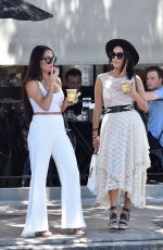 BRIE and NIKKI BELLA Out in Studio City 08/13/2019