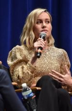 BRIE LARSON at Just Mercy Screening in Los Angeles 08/22/2019