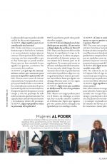 BRIE LARSON in Glam Magazine, Spain March 2019