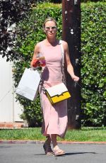 BRIE LARSON Out with Her Dogs in West Hollywood 08/12/2019