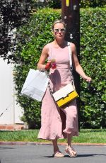 BRIE LARSON Out with Her Dogs in West Hollywood 08/12/2019