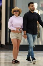 BRITNEY SPEARS at a Mall in Los Angeles 08/30/2019