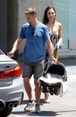 BRITTANY WARD and Jenson Button Out in Los Angeles 07/29/2019