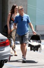 BRITTANY WARD and Jenson Button Out in Los Angeles 07/29/2019