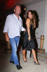 BROOKE BURKE at Giorgio Baldi in Santa Monica 08/02/2019
