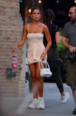 BROOKS NADER in Tight Dress Out in New York 08/10/2019