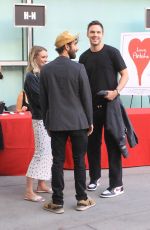 BRYANA HOLLY and Nicholas Hoult Out in Los Angeles 07/30/2019