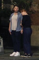 BRYCE DALLAS HOWARD and Seth Gabel Night Out in New York 08/14/2019