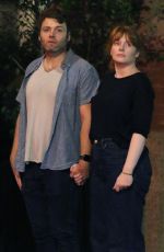 BRYCE DALLAS HOWARD and Seth Gabel Night Out in New York 08/14/2019