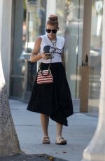 BUSY PHILIPPS Out at Larchmont Village in Los Angeles 08/02/2019