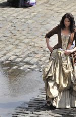 CAITRIONA BALFE on the Set of Outlander in Fife 06/02/2019