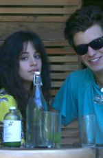 CAMILA CABELLO and Matthew Hussey Out for Lunch in New York 08/09/2019